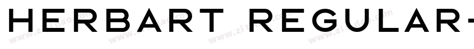 HERBART Regular字体转换